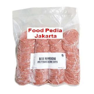 Jual Pepperoni Beef Daging Sapi Peperoni Gr Halal Topping Pizza