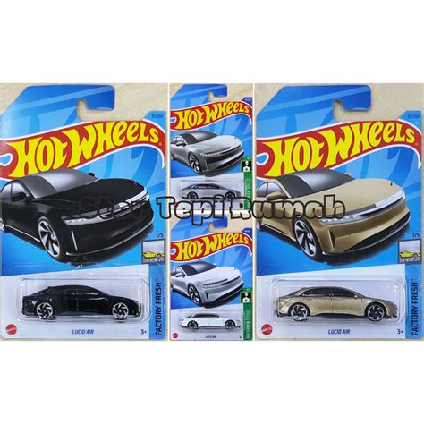 Hot Wheels Lucid Air Factory Fresh Green Speed Shopee Malaysia