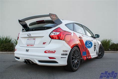 Race Rear Wing Spoiler For 2013 14 Ford Focus ST MK 3 ST250 By Rally