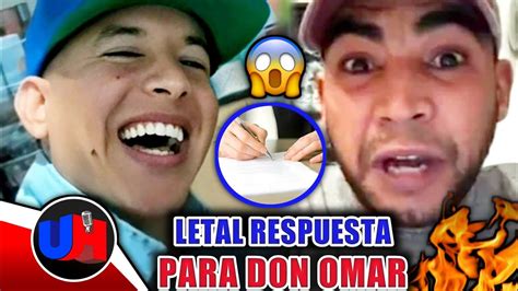 Daddy Yankee Rompe El Silencio Y Le Responde A Don Omar Por Lo Que Dijo