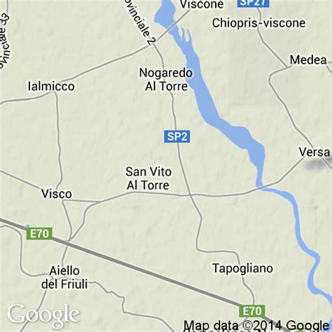 Mappa Di San Vito Al Torre Cartine Stradali E Foto Satellitari