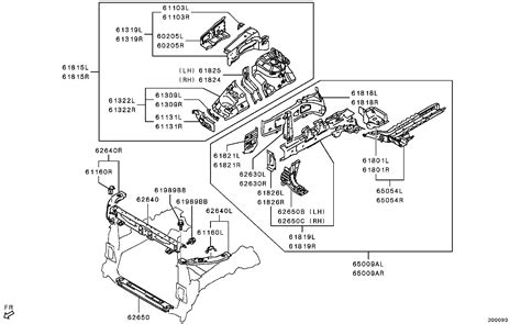 B Panel Headlamp Support Lwr Mitsubishi Yoshiparts