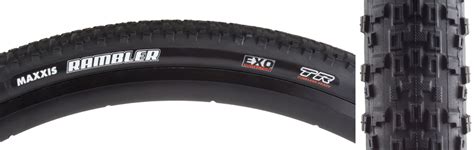 Maxxis Rambler Tire 700 X 40 Tubeless Folding Black Dual EXO