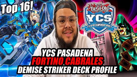 Yu Gi Oh YCS Pasadena Top 16 Demise Sky Striker Deck Profile