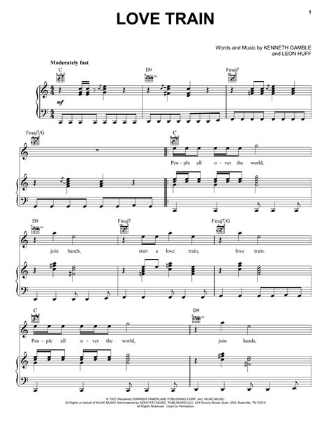 Love Train | Sheet Music Direct