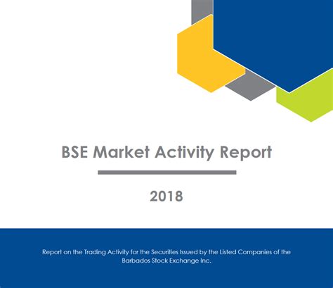 BSE Market Activity Report – 2018 - BSE