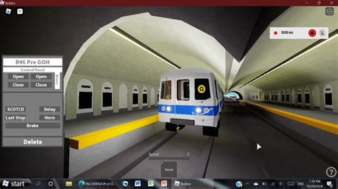 Roblox Nyc Subway Simulator R46 Pre Goh Q Train Youtube