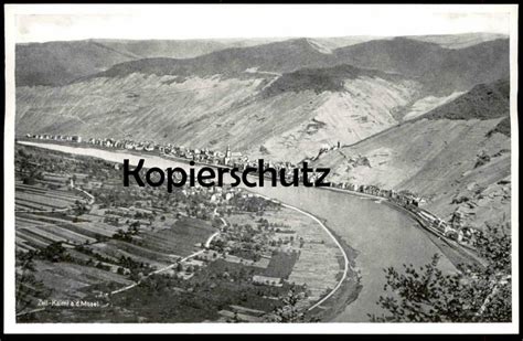 Alte Postkarte Zell Kaimt An Der Mosel Ansichtskarte Postcard Cpa Ak Nr