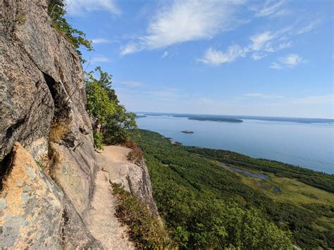 The Most Dangerous Hike In Acadia Precipice Trail — Maps With No Roads