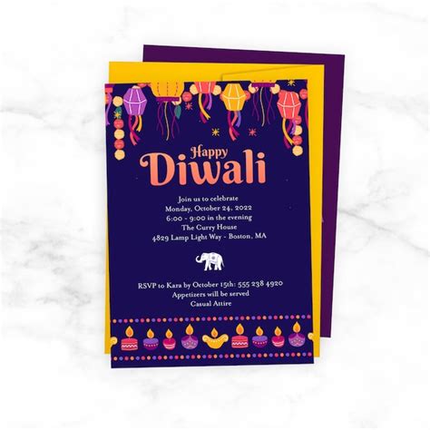 Diwali Party Invitations - Etsy