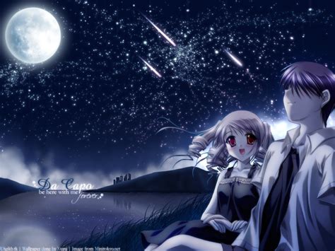 Da Capo Moon Night Red Eyes Tsukishiro Alice Konachan