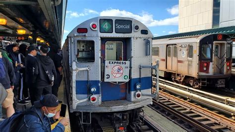 Nyct 2022 Train Of Many Colors Action From 161st Street Yankee Stadium To 207th Street Yard