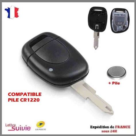 Coque De Cle Pour Renault Clio 2 Kangoo Laguna Modus Scénic Twingo 1