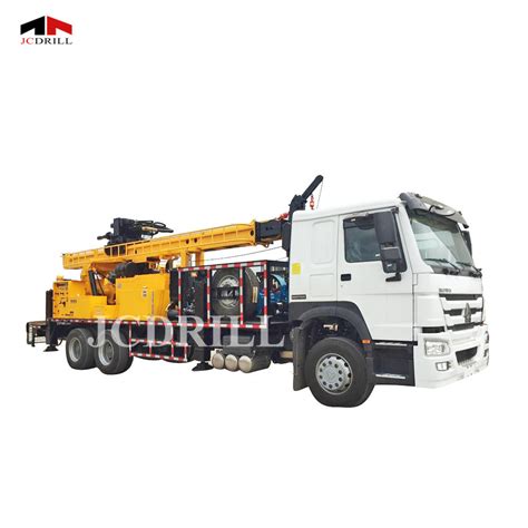 400m Deep Hole Truck Mounted Hydraulic DTH Water Well Drill Machine