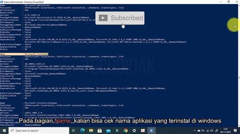 Cara Menghapus Aplikasi Windows Apps Bawaan Microsoft Menggunakan