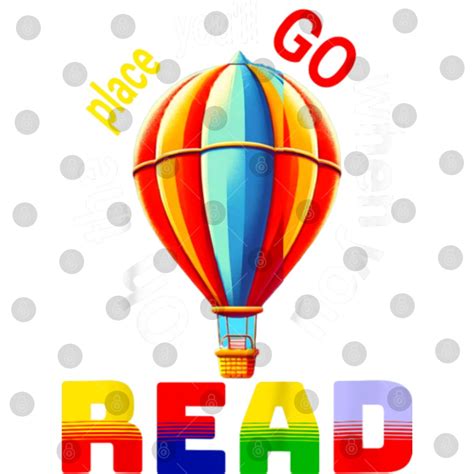 Hot Air Balloon Ohthe Places Youll Go When You Read Trends Gifts Bibs Sold By Kevindantey22