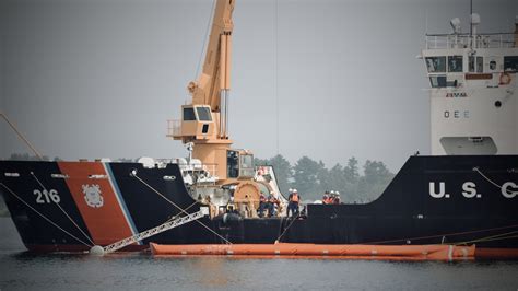 Coast Guard Cutter Spills Diesel Fuel Off Mendocino Coast—investigation