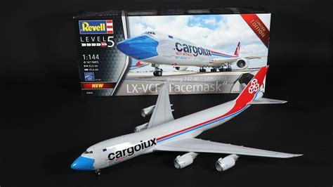 Assembly Revell 1 144 Scale Cargolux Not Without My Mask Boeing