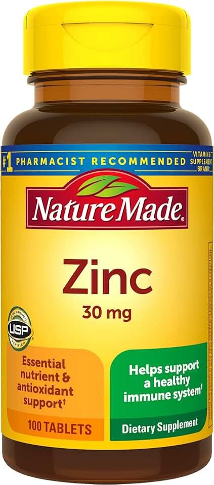 Amazon.com: Zinc Mineral Supplements - Zinc Mineral Supplements ...