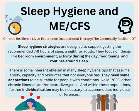 Sleep Hygiene And Mecfs — Chronic Resilience Lived Experience