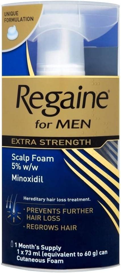 Regaine For Men Extra Strength Scalp Foam Uk Beauty