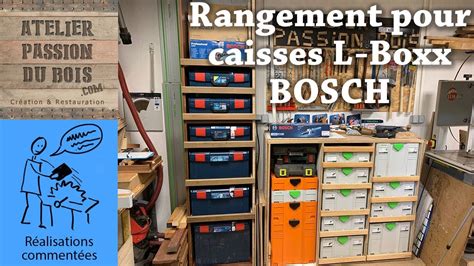 Rangements Pour Caisses L Boxx Bosch Youtube