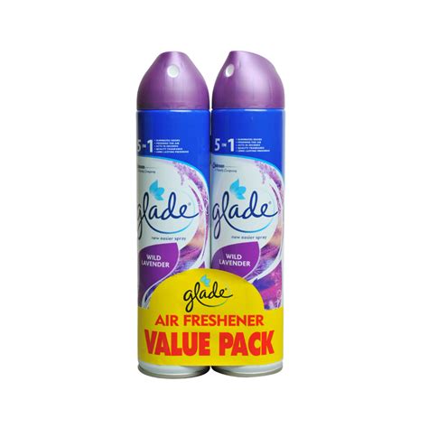 Glade Air Freshener Wild Lavender 320ml X 2 S