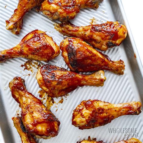 Bbq Chicken Legs Baked Or Grilled Wholesome Yum