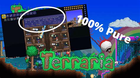 Terraria Completely Pure World 100 Youtube