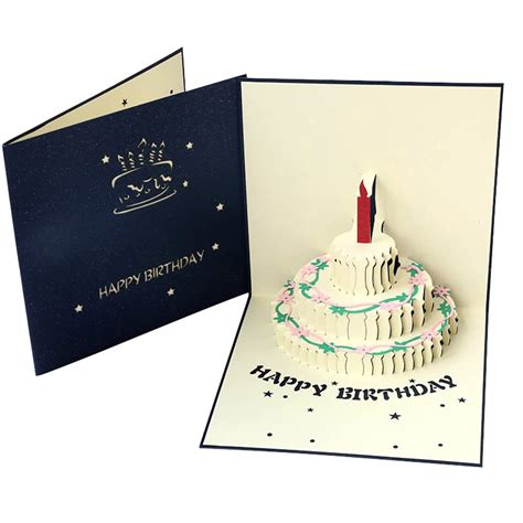 Buy COOLBABY Pop Up Birthday Cards,Birthday Pop Up Greeting Cards Laser ...