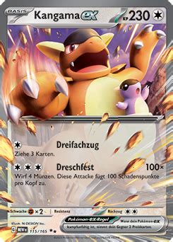 Kangama Ex Sammelkarten Datenbank Pokemon De