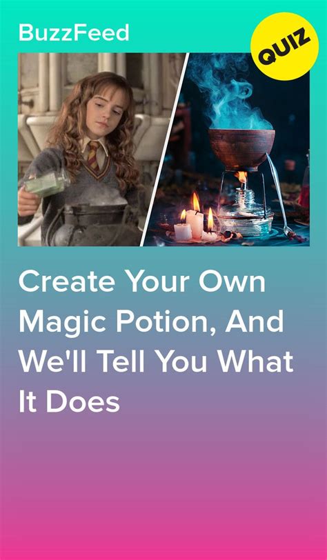 Create A Magic Potion And We Ll Tell You What It Does Quizes Buzzfeed