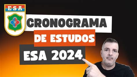 Cronograma De Estudos Esa Matem Tica Youtube