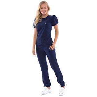 Scrub Antonella Azul Marinho Scrubs Feminino Azul Marinho