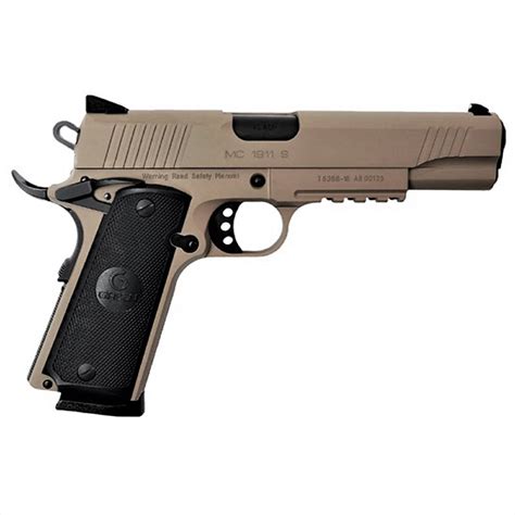 EAA 1911 45AC 390064 Girsan MC1911 Government 45 ACP 5 FDE Semi