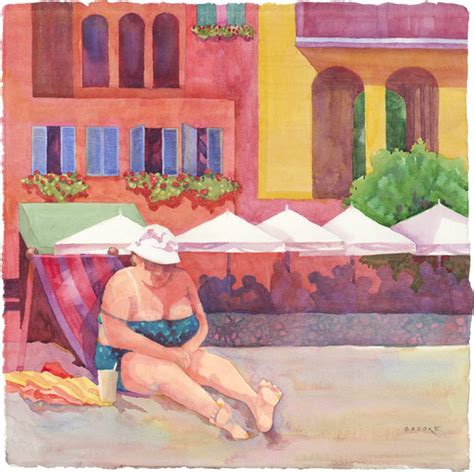 Tuscany Watercolor Paintings Brooke Studio Gallery