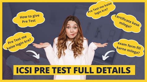 How To Give Pre Examination Test Complete Full Detail How To Login