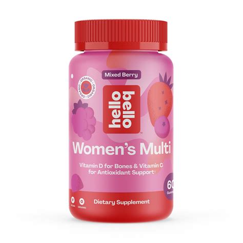 Hello Bello Organic Womens Multivitamin Vegan Gummies 60ct 60 Ct Shipt