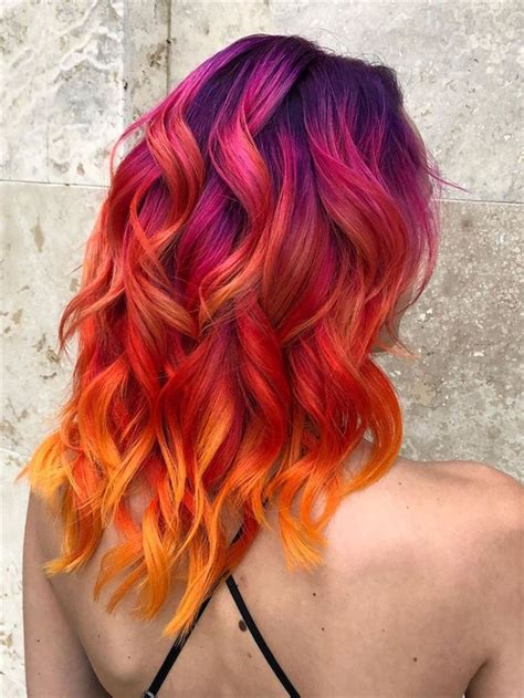 Colorful Hairstyles Pinterest