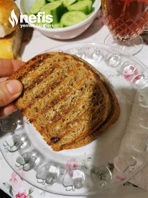 Ekşi Mayalı Tam Buğday Unlu Tost Ekmeği Nefis Yemek Tarifleri