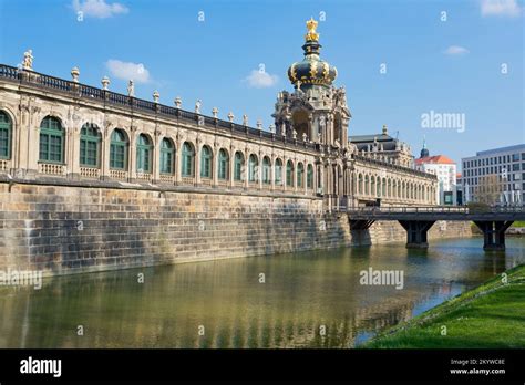 Zwinger Castle In Dresden Germany Stock Photo Alamy