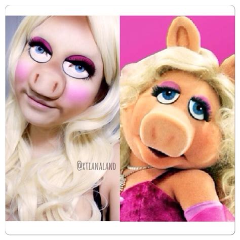 Cool Miss Piggy Makeup Halloween 2015 Halloween Cosplay Holidays