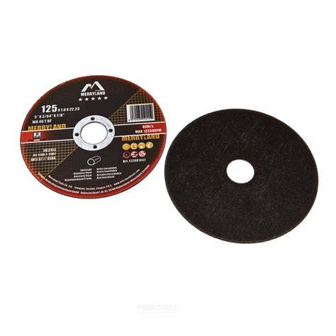 Merryland Stainless Steel Cutting Disc For The Angle Grinder Packed