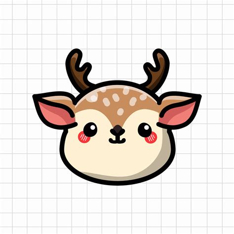 Cute Raindeer Animal Illustration 30771846 Vector Art at Vecteezy