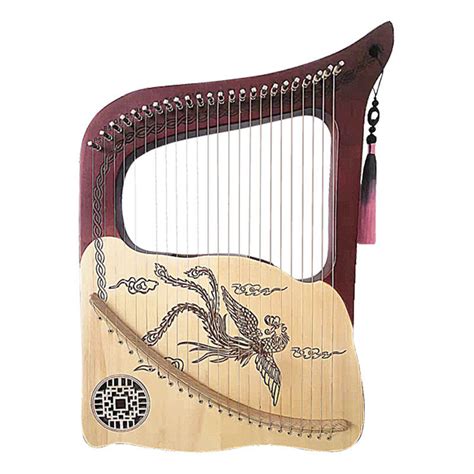 24 String Harp Lyre Wooden Mahogany Life Changing Energy