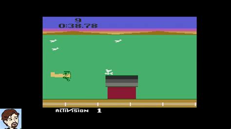 Atari 2600 Barnstorming © 1982 Activision Gameplay Youtube