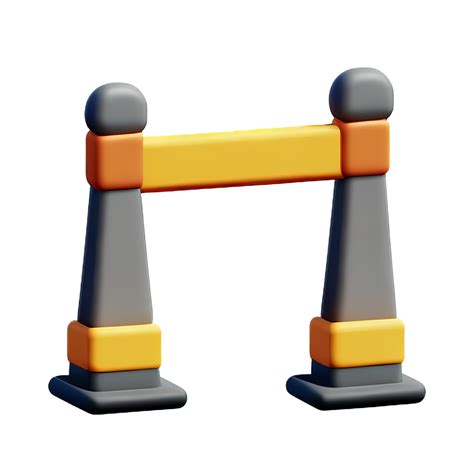 Gate 3d Rendering Icon Illustration 28853288 Png