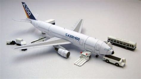 Papercraft Airbus A300