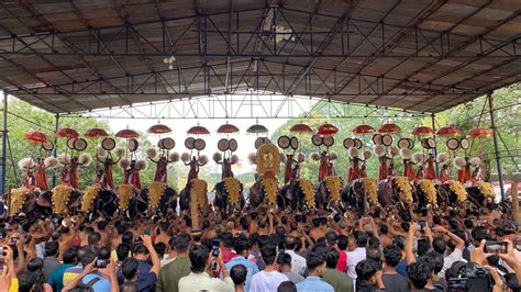 Thrissur Pooram Thiruvambadi Pakal Pooram Pandimelam