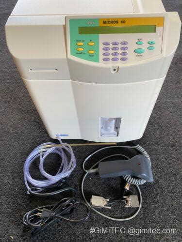 Horiba Abx Micros Hematology Instrument Analyzer Gimitec